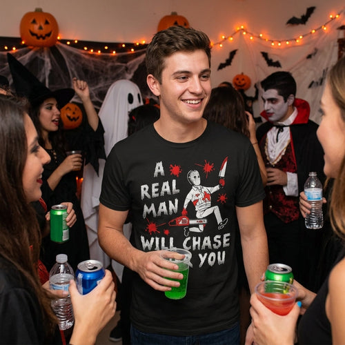 A Real Man Will Chase After You Men's T Shirt product image 2