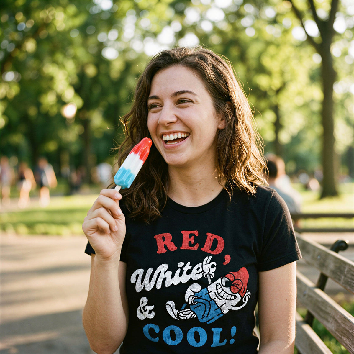 Red White And Cool Women's T Shirt product image 2