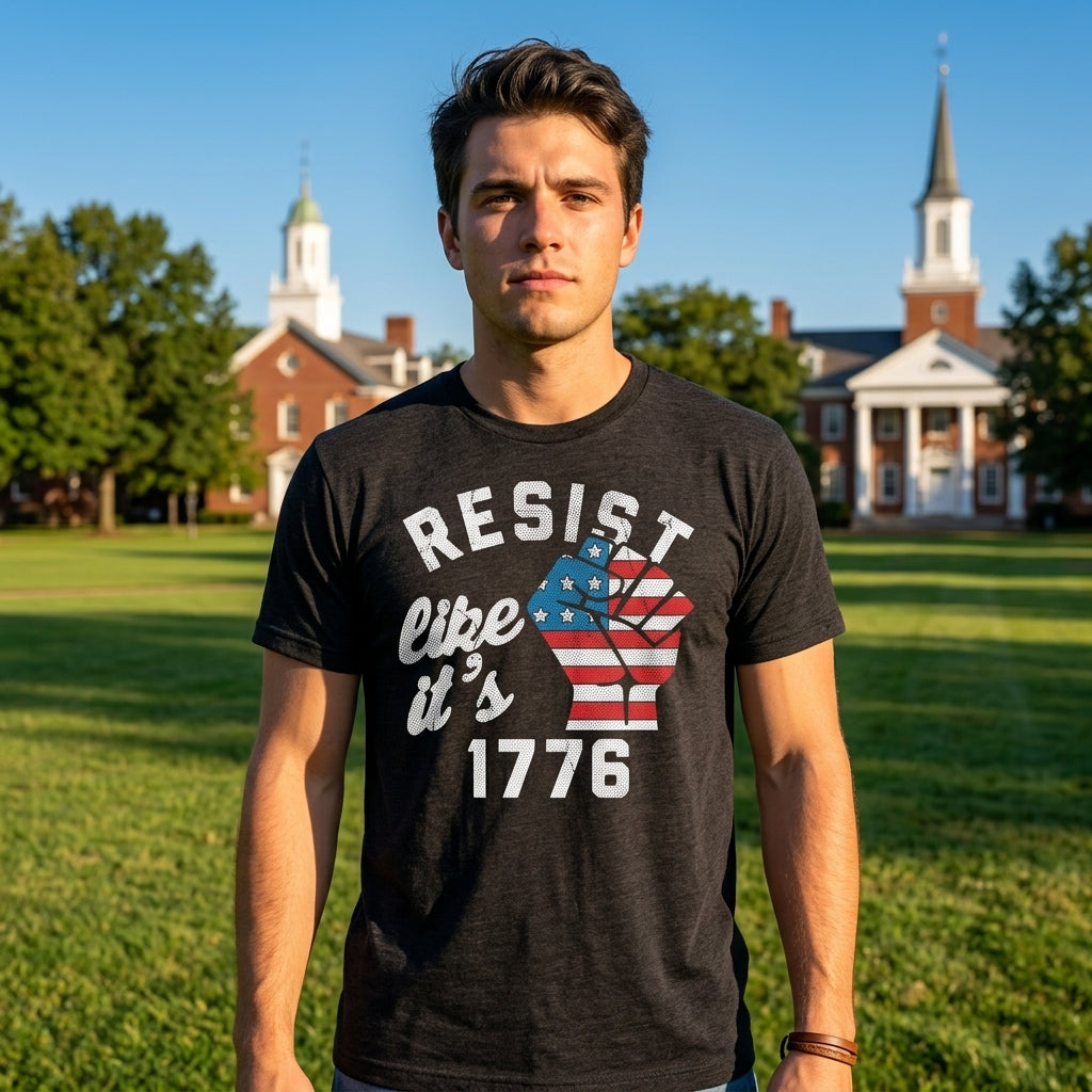 Resist Like Its 1776 Men's T Shirt product image 4