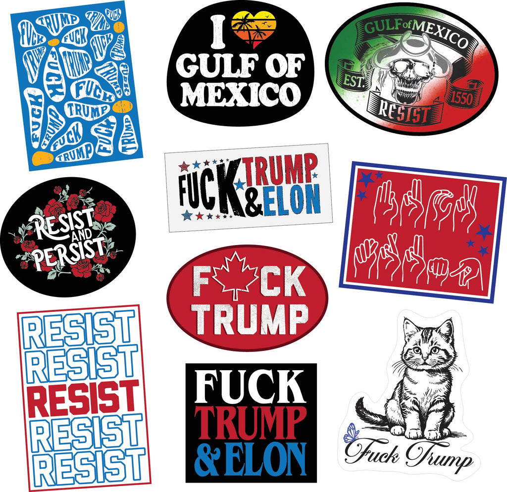 Resist Stickers