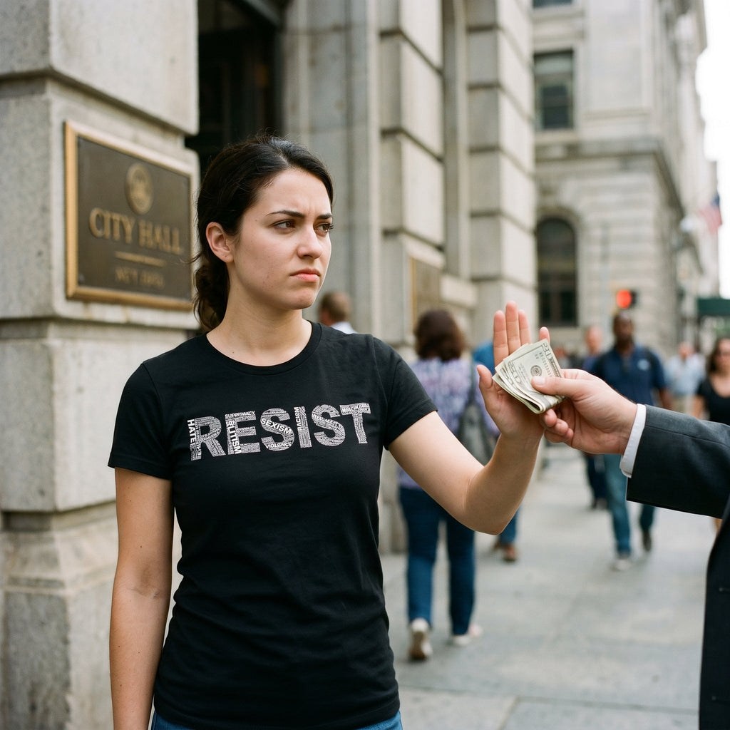 Resist Words Women's T Shirt product image 2