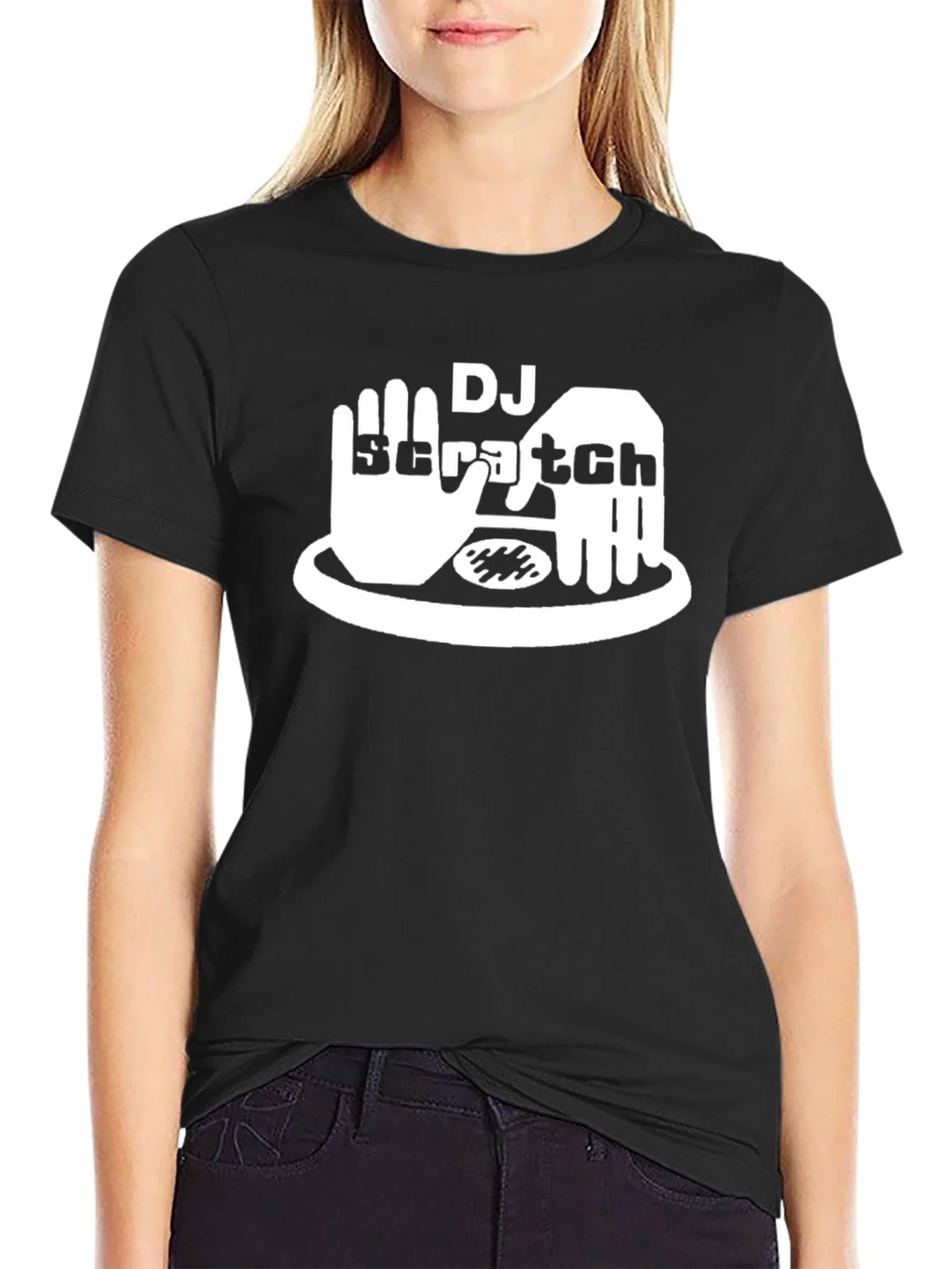 DJ Scratch Black T-Shirt product image 2