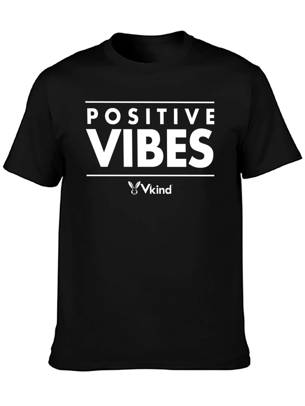Positive Vibes T-Shirt - Vkind Brand product image 3
