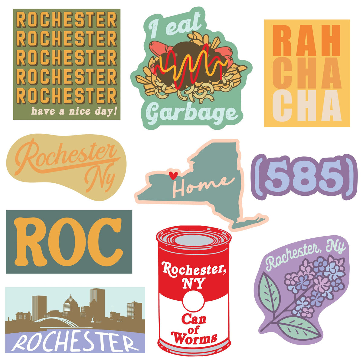 Rochester Stickers
