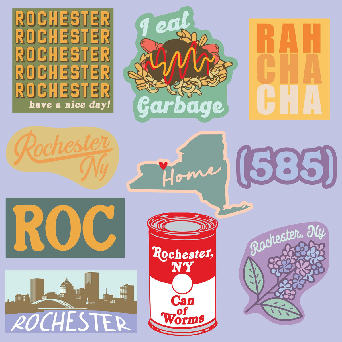Rochester Stickers