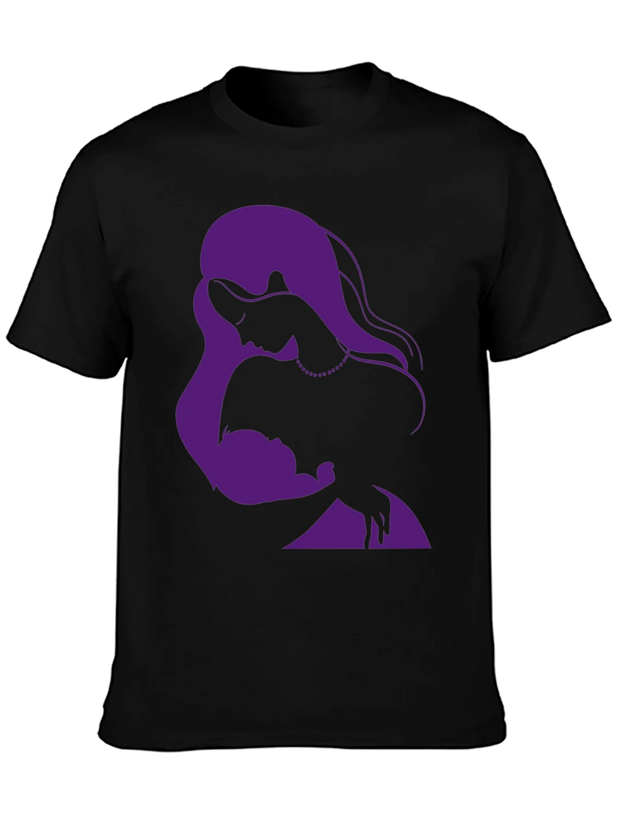 Elegant Mother & Child Graphic T-Shirt product image 3