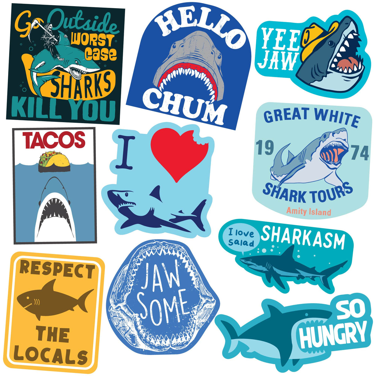 Shark Stickers