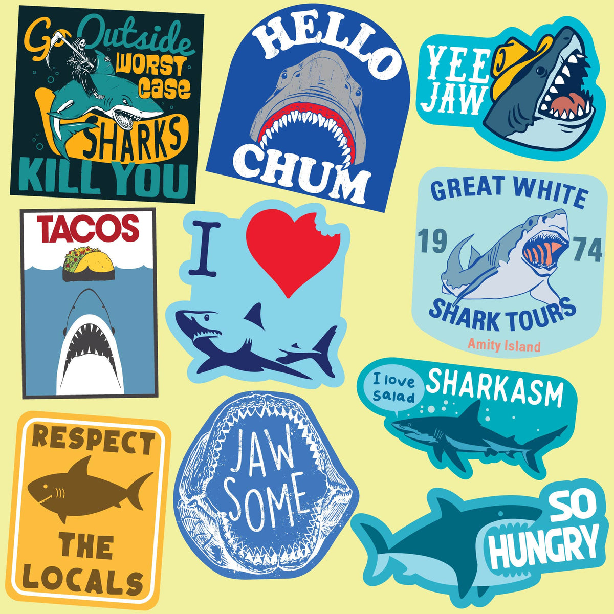 Shark Stickers
