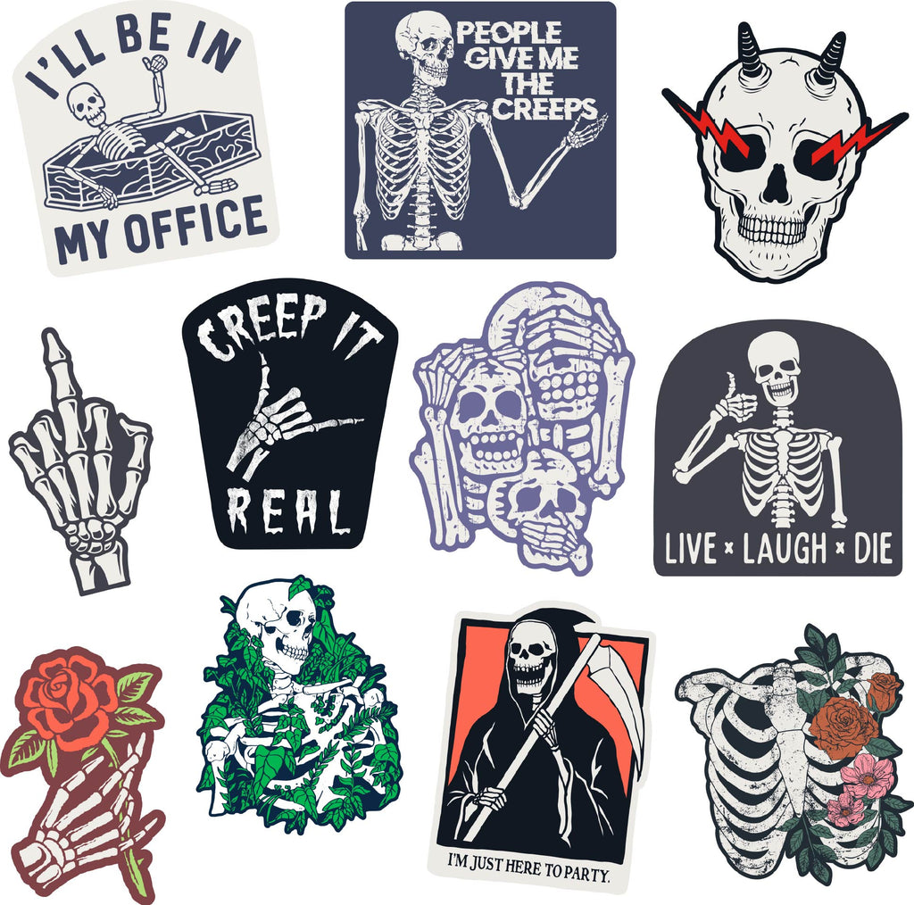Skeleton Stickers