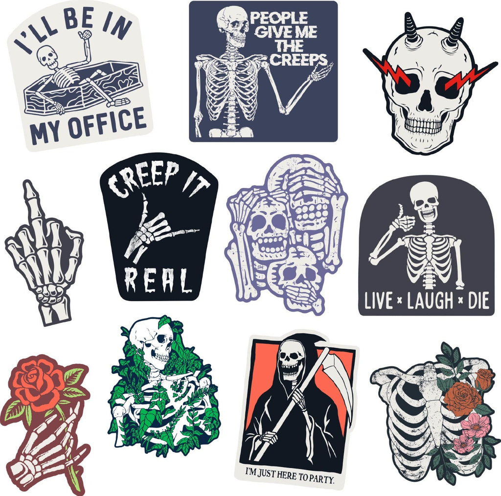 Skeleton Stickers
