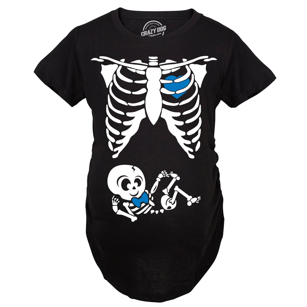 Skeleton Baby Boy Maternity T Shirt product image 2