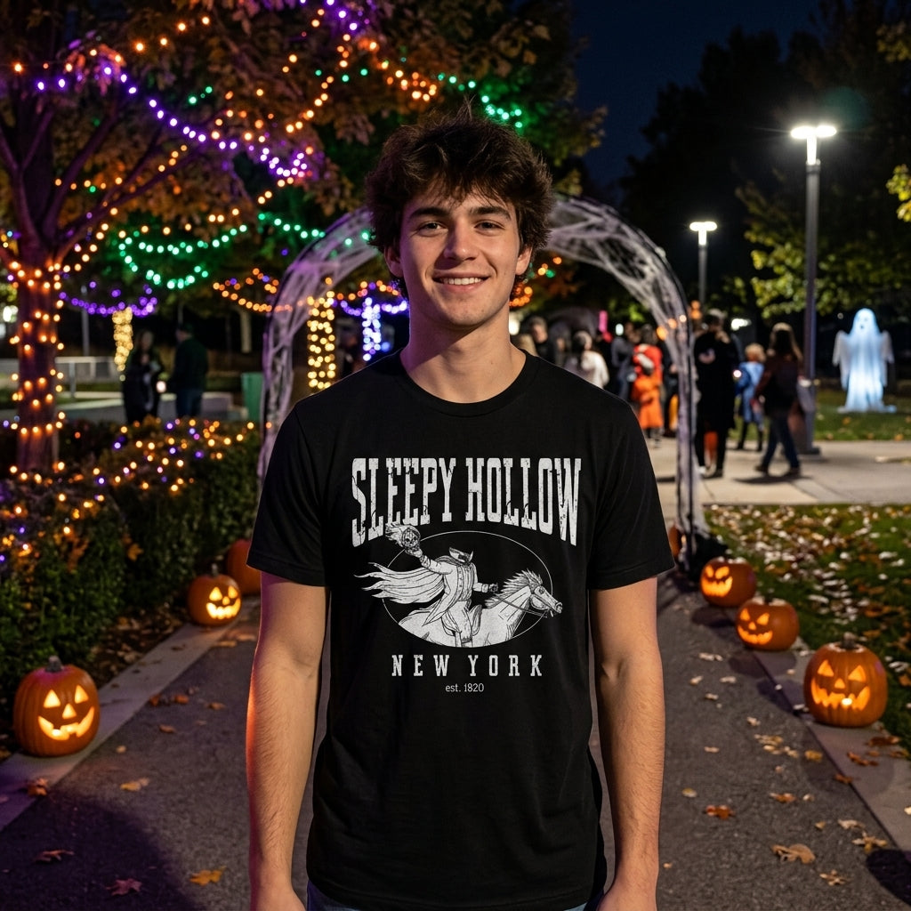 Sleepy Hollow New York Men's T Shirt product image 2