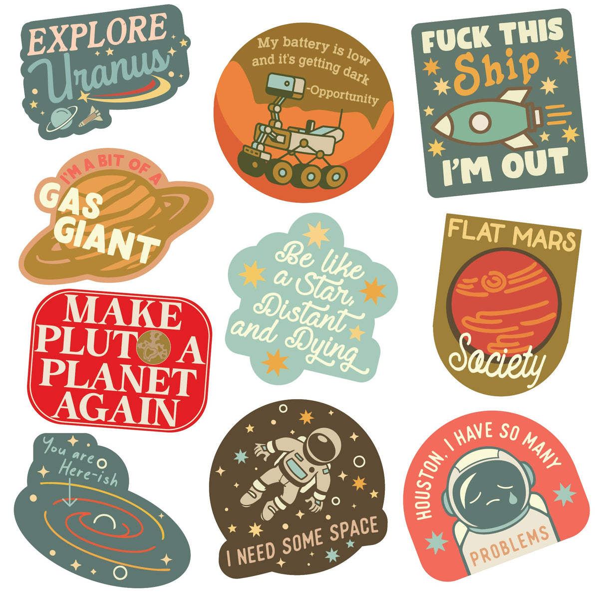 Space Stickers