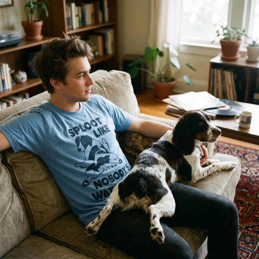 Sploot Like Nobodys Watching Men's T Shirt product image 2