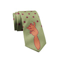 Squirrel Acorns Tie
