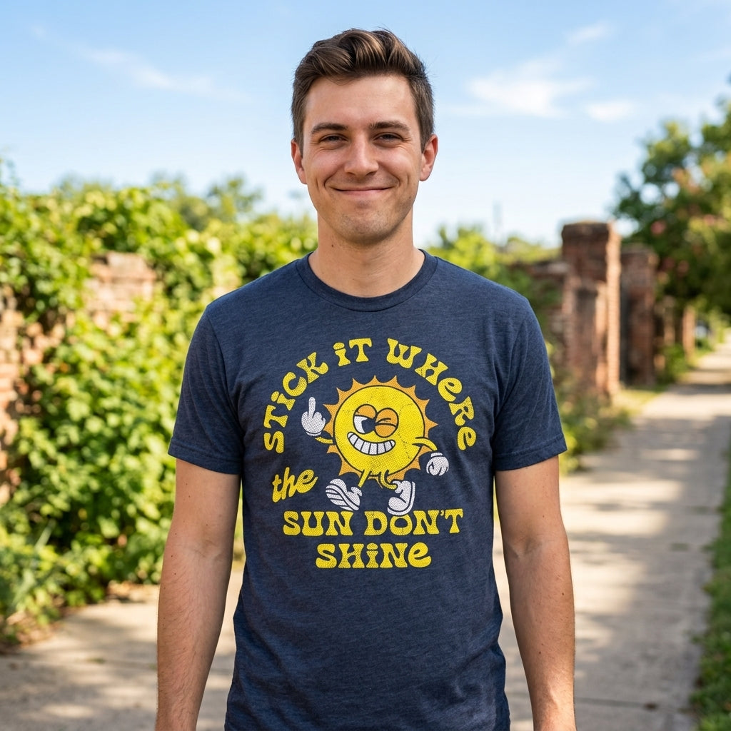 Stick It Where The Sun Dont Shine Men's T Shirt product image 2
