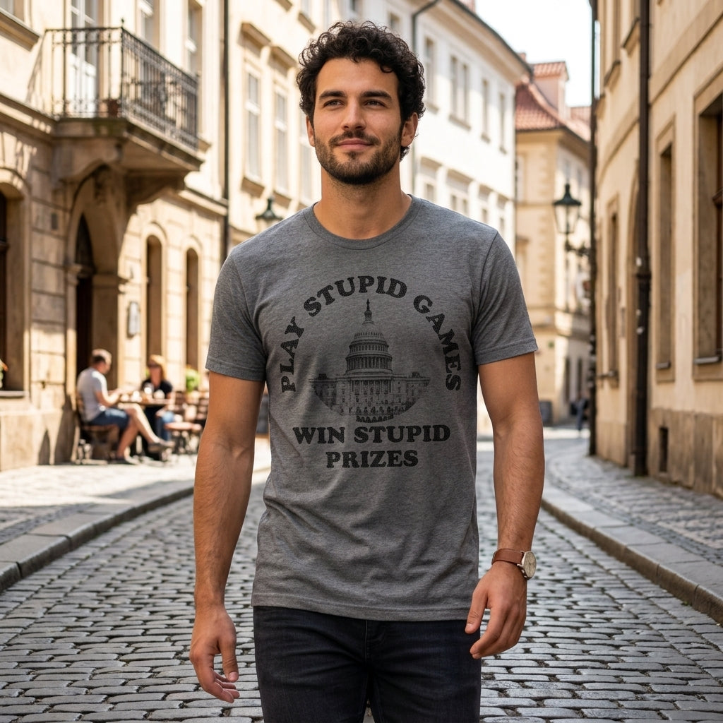 Play Stupid Games Win Prizes Men's T Shirt product image 2