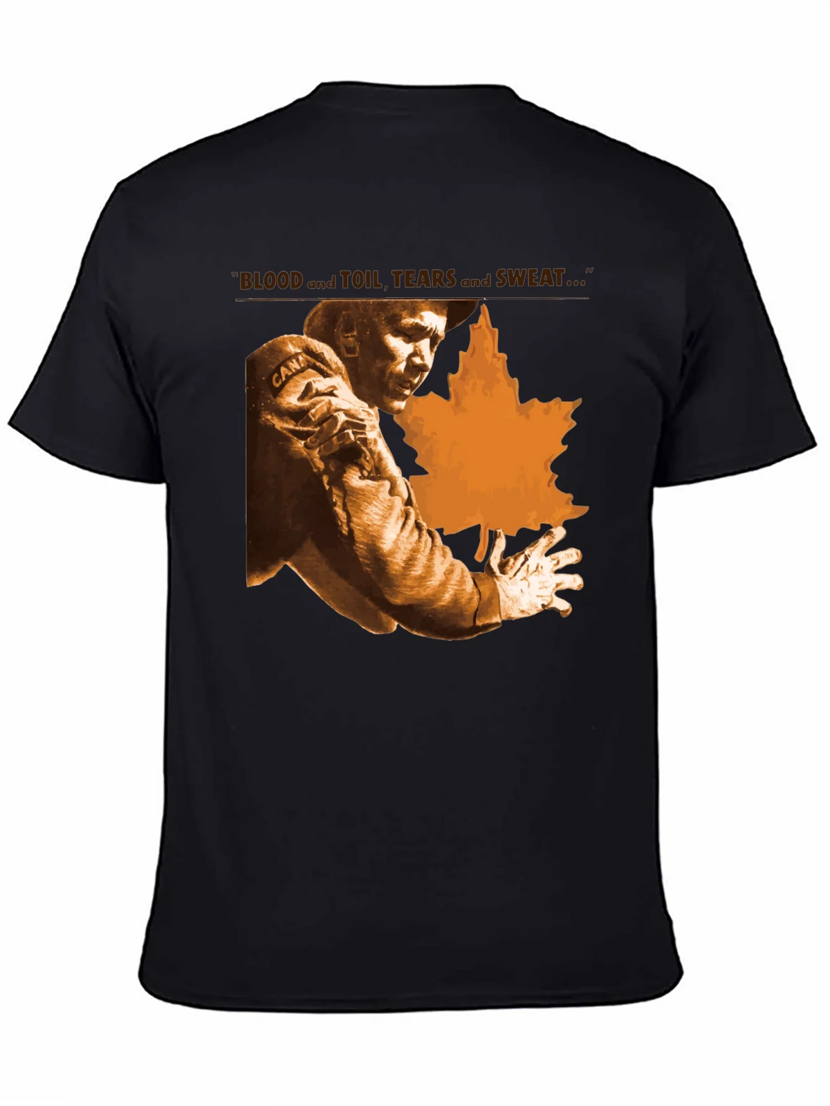 Blood Toil Tears Sweat T-Shirt - Canada Maple Leaf product image 4