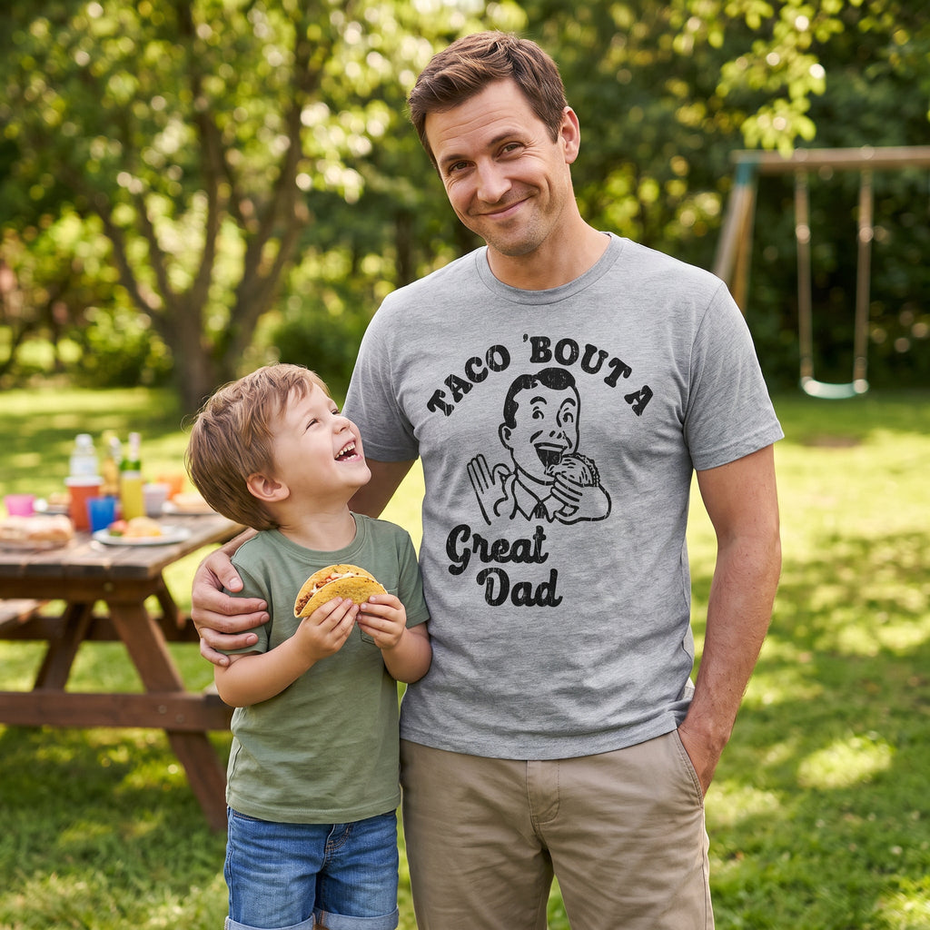 Taco Bout A Great Dad Men's T Shirt product image 2