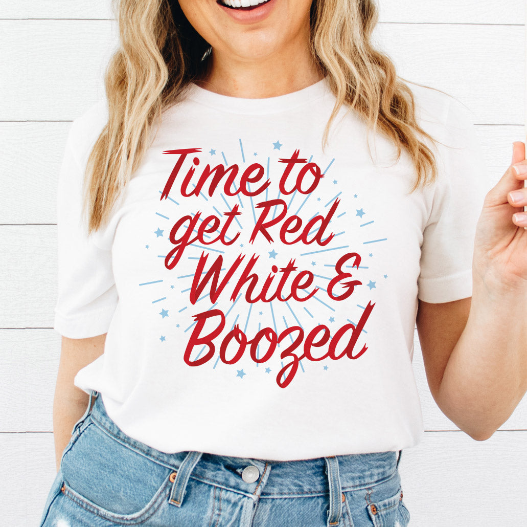 Red White and Boozed Shirt product image 1