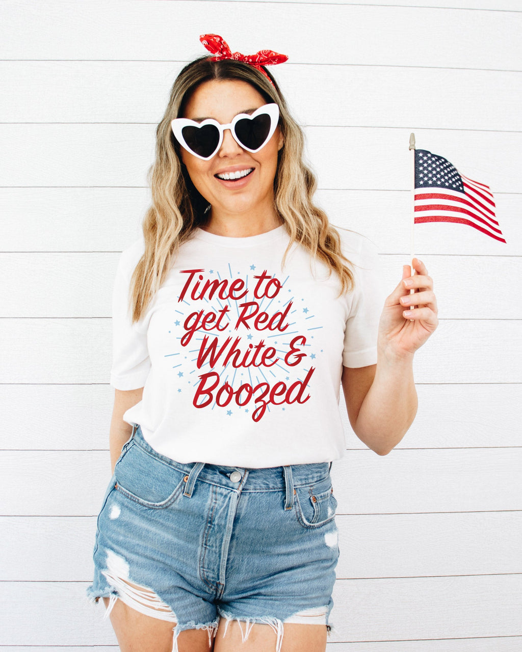 Red White and Boozed Shirt product image 3
