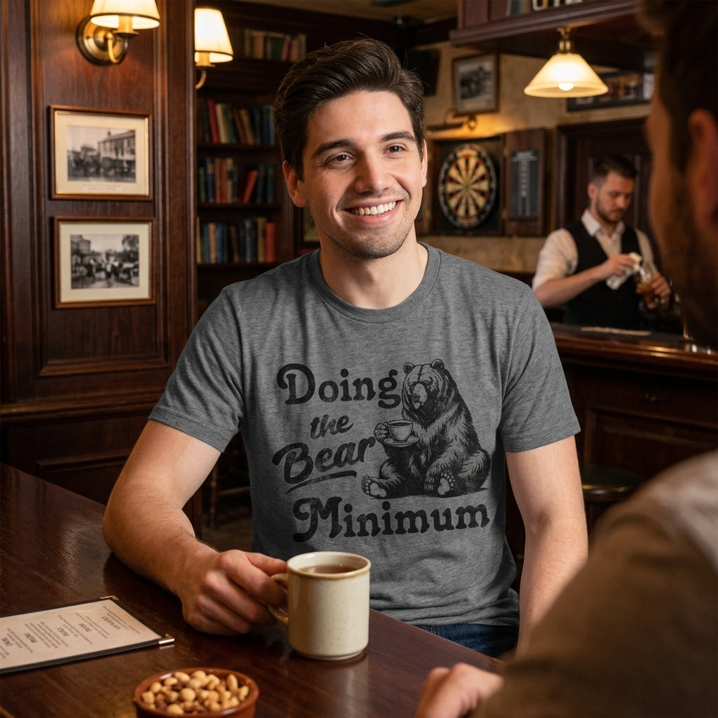 Doing The Bear Minimum Men's T Shirt product image 2