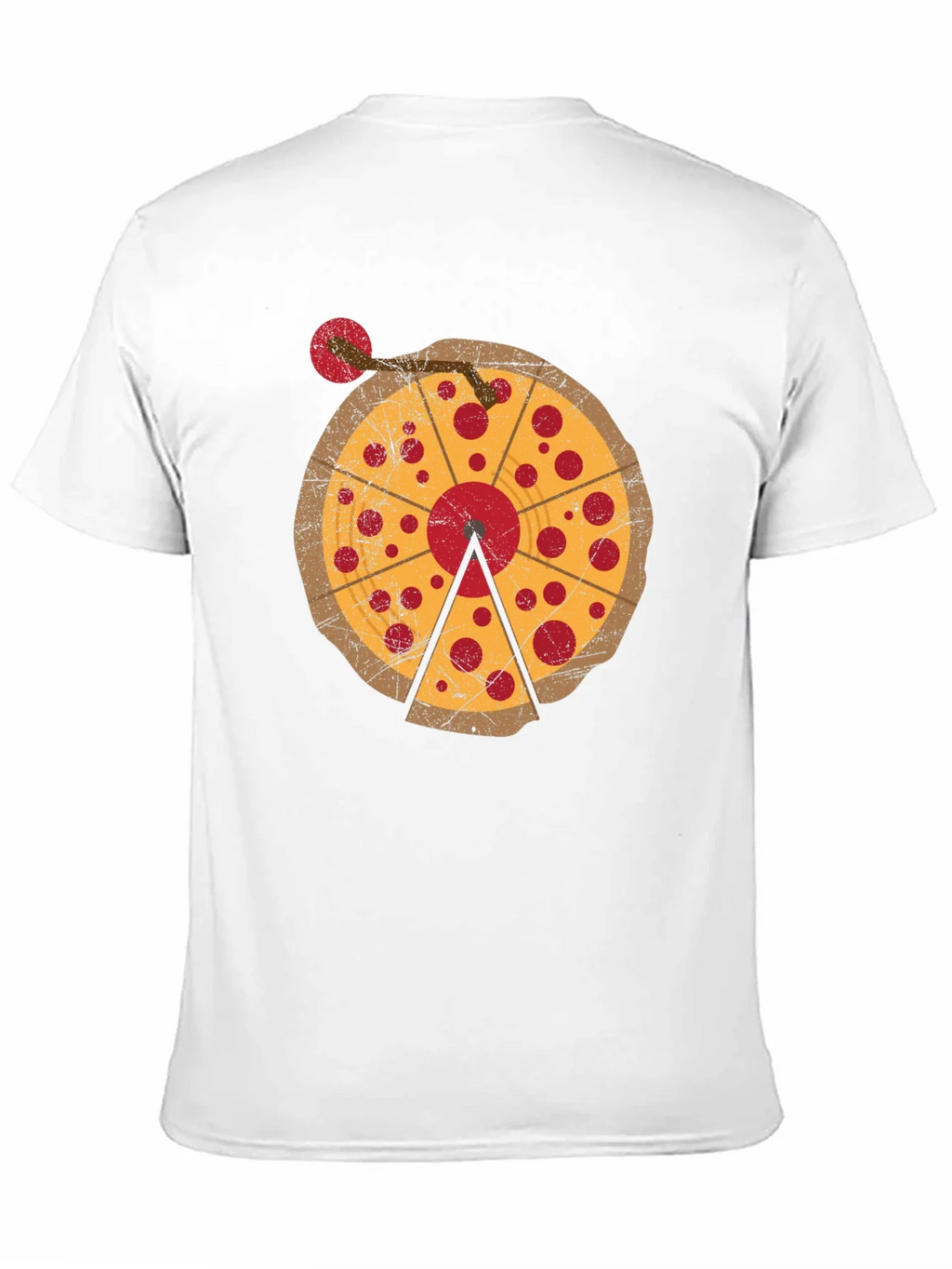 Pizza DJ Turntable Graphic T-Shirt product image 10