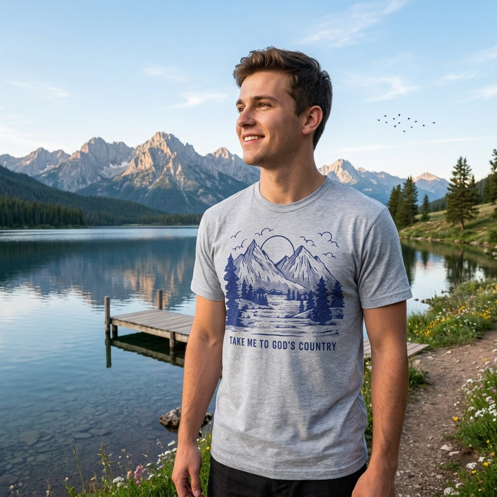 Take Me To Gods Country Men's T Shirt product image 2