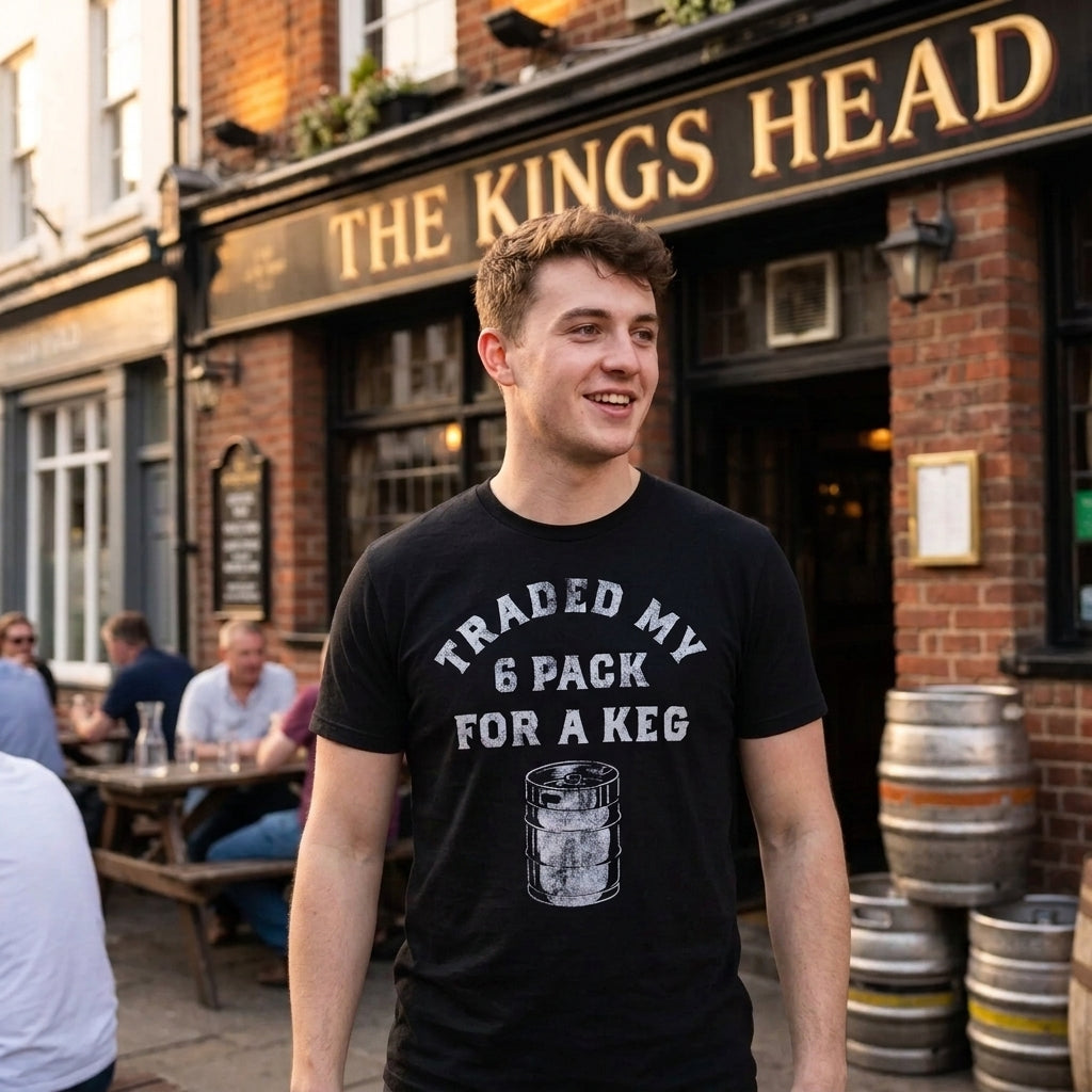 Traded My Six Pack For A Keg Men's T Shirt product image 2