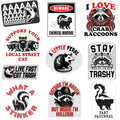 Trash Animals Stickers