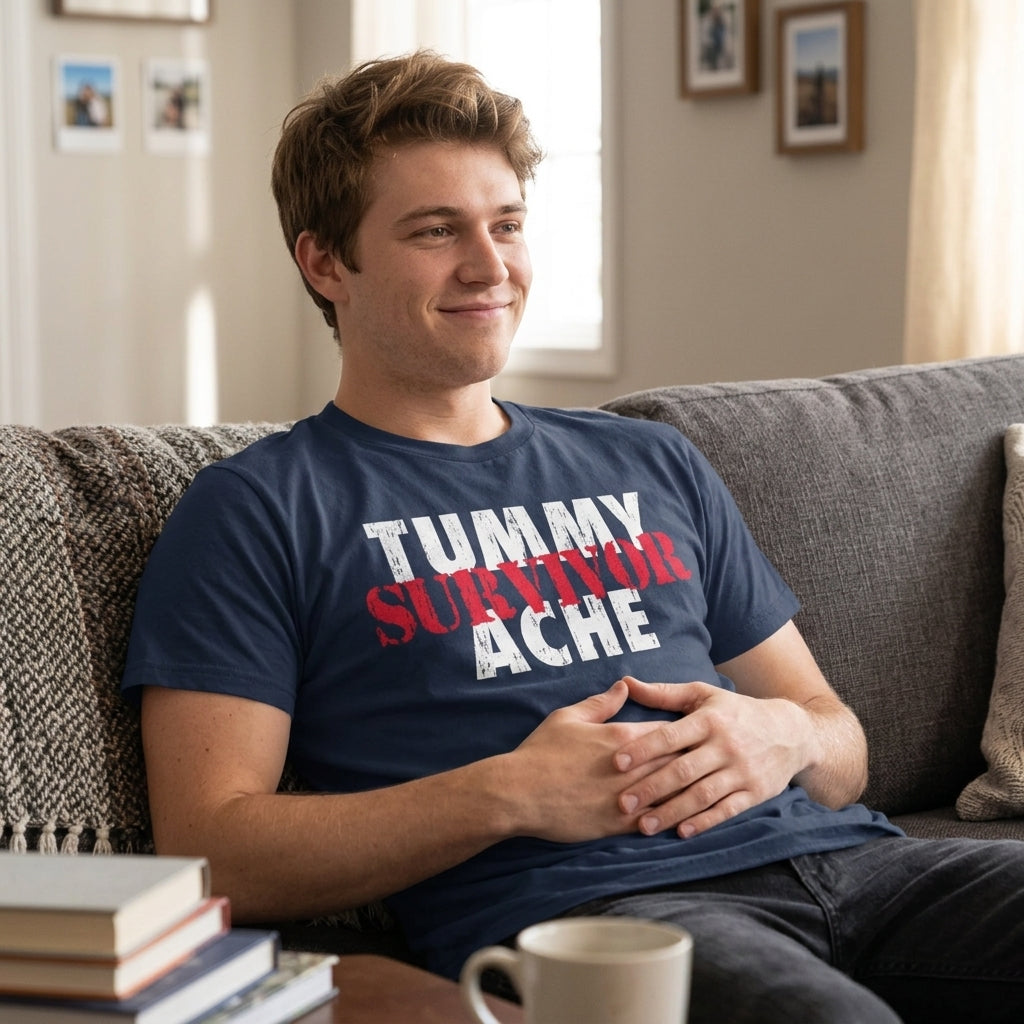 Tummy Ache Survivor Men's T Shirt product image 2