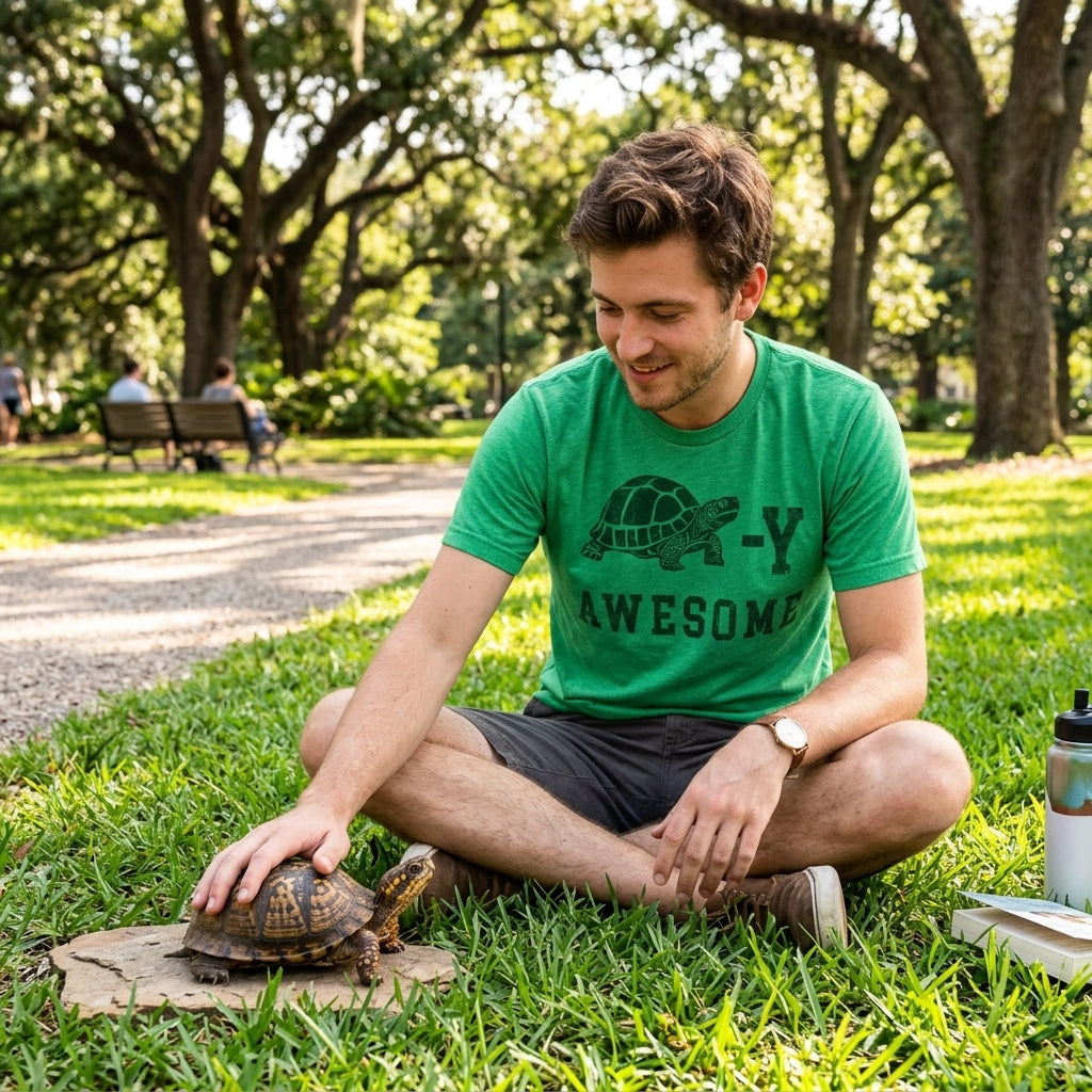Turtley Awesome Men's T Shirt product image 2