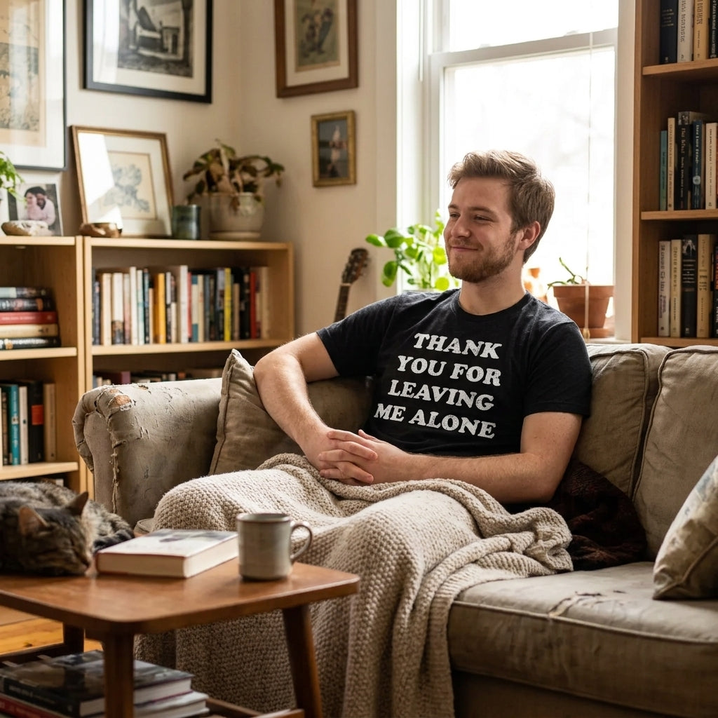 Thank You For Leaving Me Alone Men's T Shirt product image 2