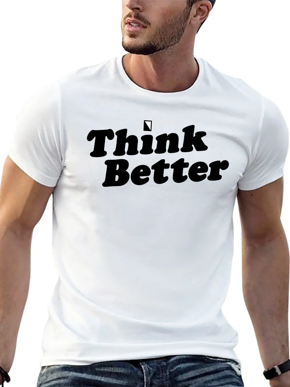 Think Better T-Shirt - Mens Crew Neck Tee product image 12