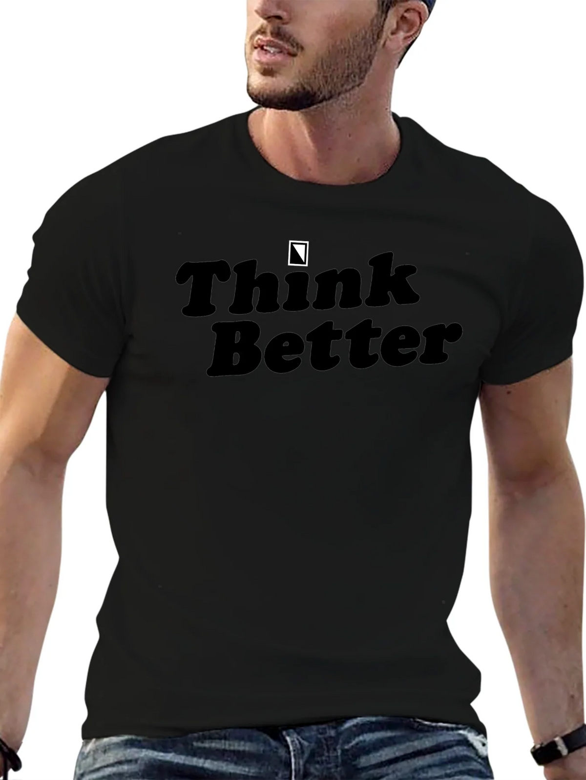 Think Better T-Shirt - Mens Crew Neck Tee product image 6