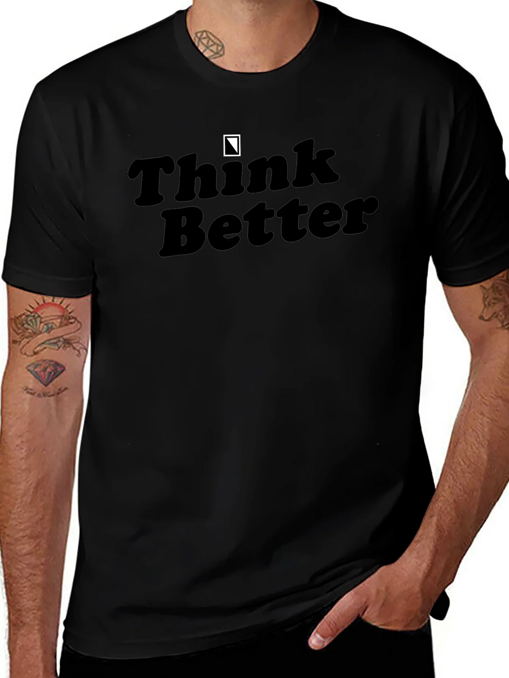 Think Better T-Shirt - Mens Crew Neck Tee product image 1
