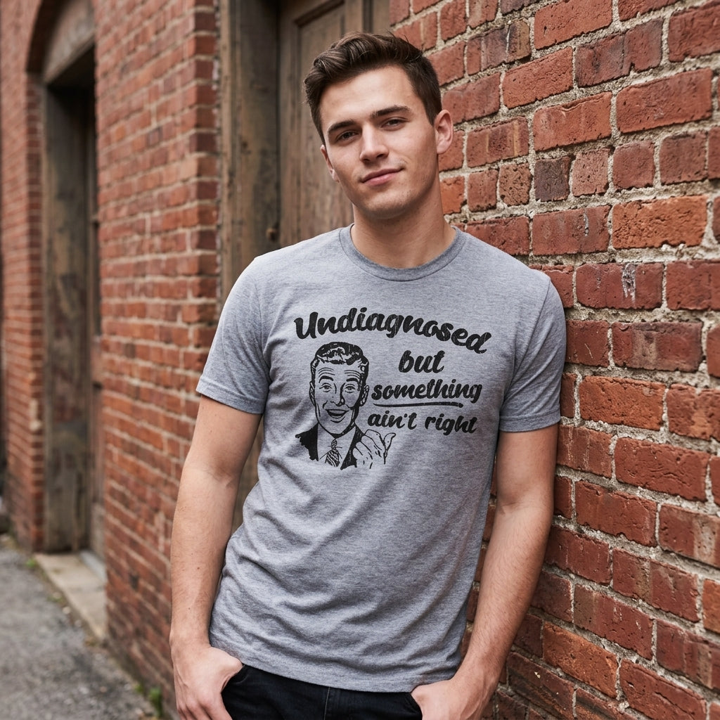 Undiagnosed But Something Aint Right Men's T Shirt product image 2