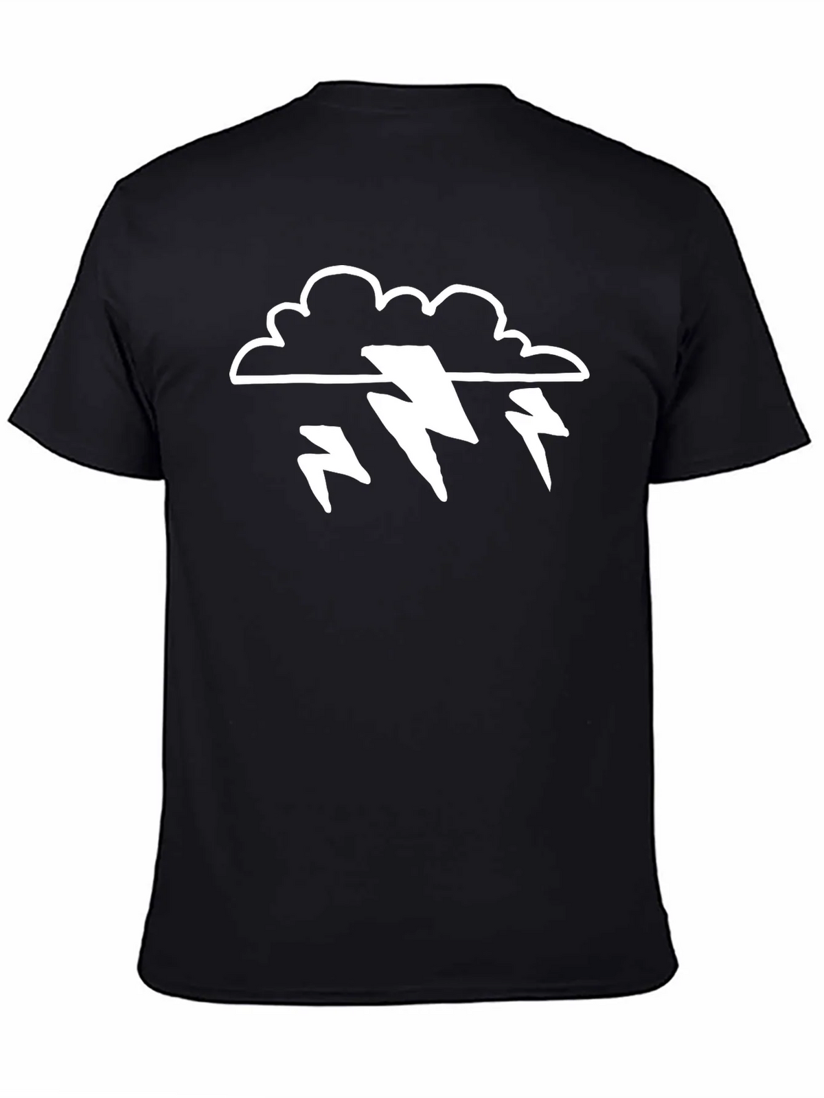 Storm Cloud T-Shirt - Lightning Bolt Design product image 3