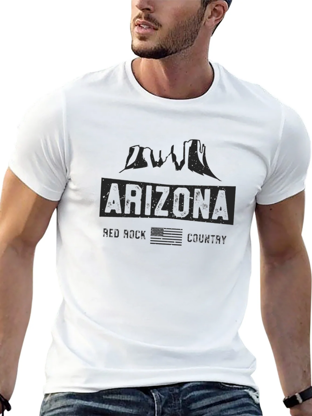 Arizona Red Rock Country Graphic Tee - Black product image 12
