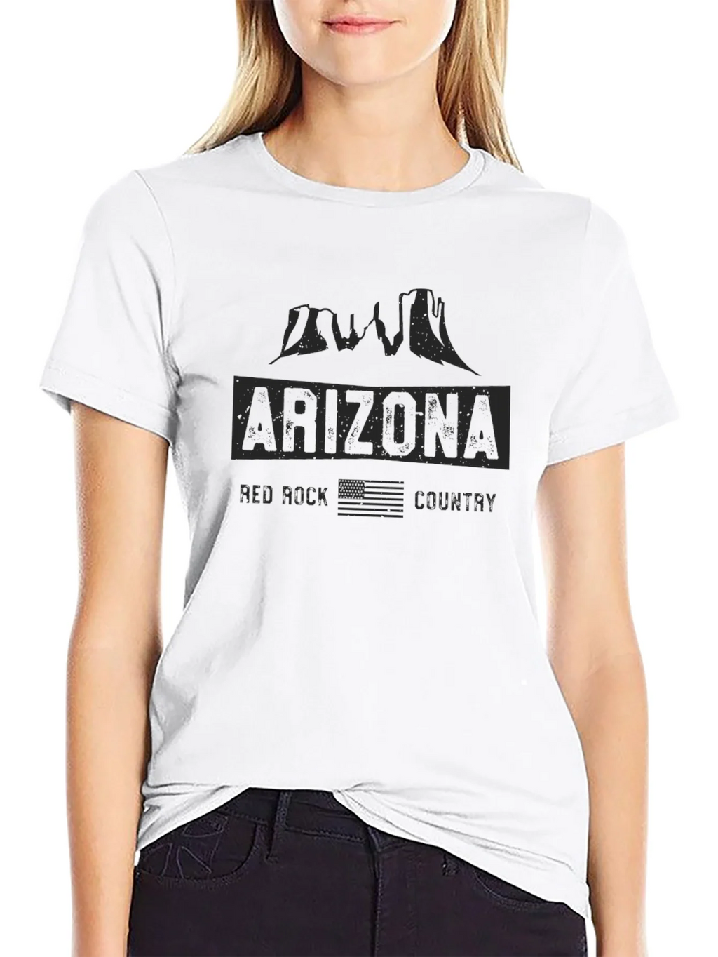 Arizona Red Rock Country Graphic Tee - Black product image 8
