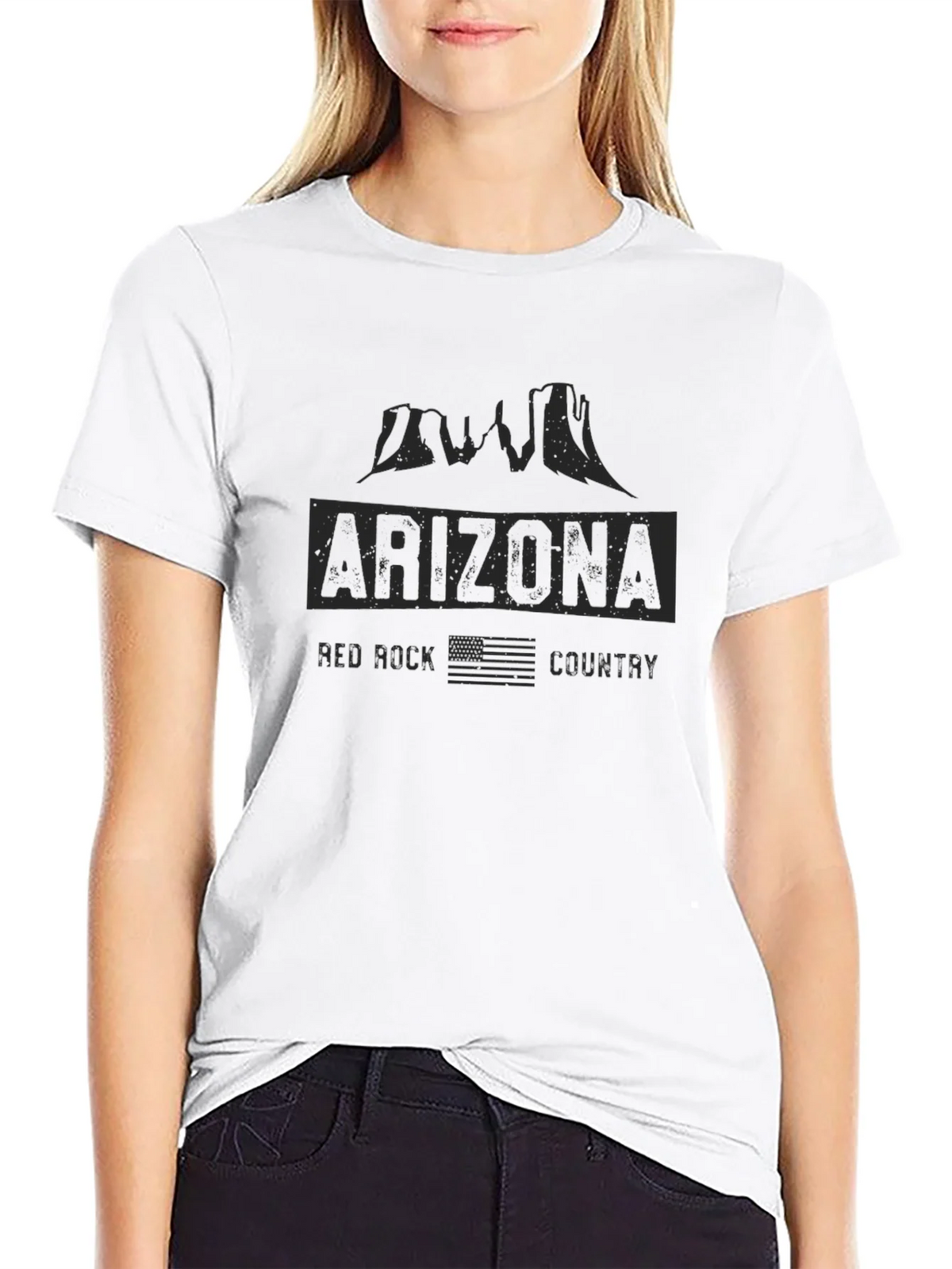 Arizona Red Rock Country Graphic Tee - Black product image 8