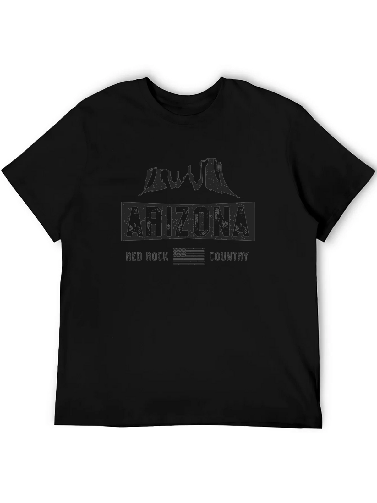 Arizona Red Rock Country Graphic Tee - Black product image 5
