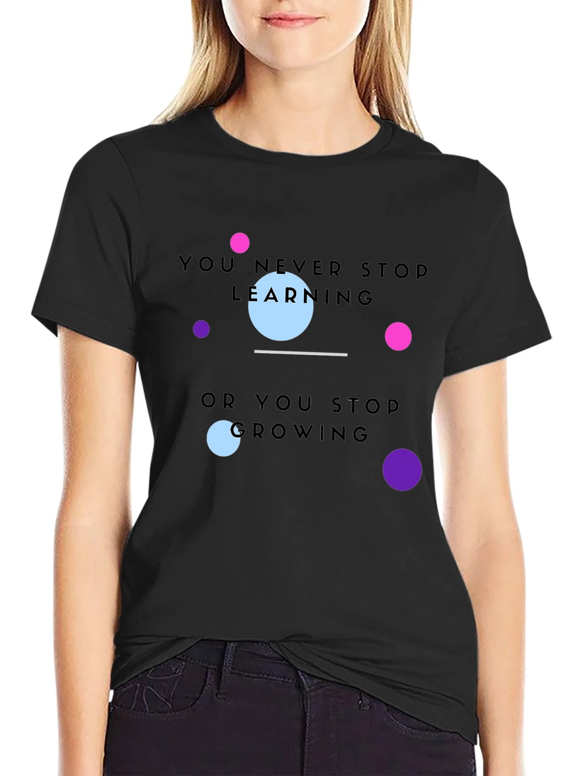 Motivational Learning T-Shirt product image 2