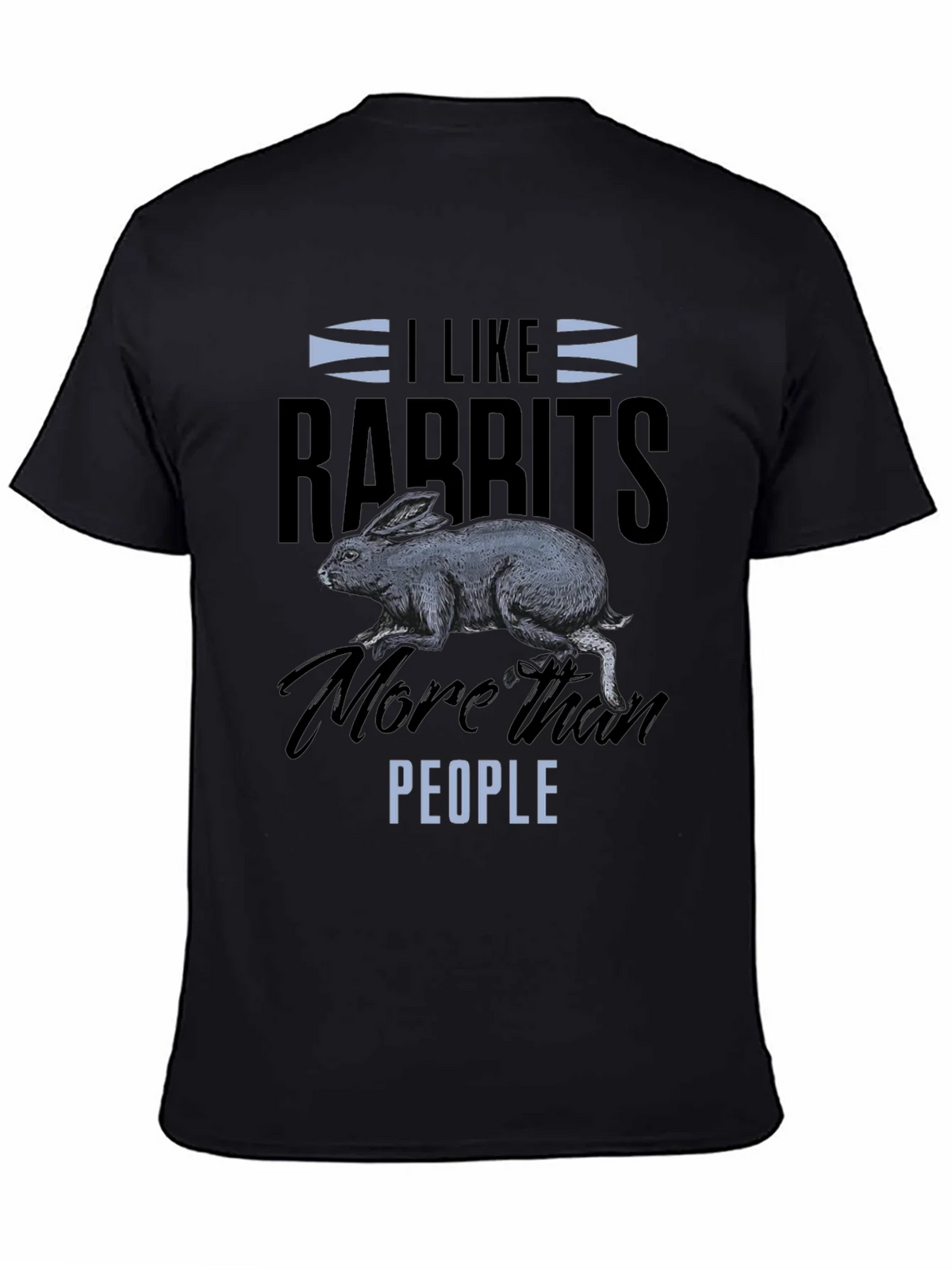 I Like Rabbits T-Shirt - Funny Animal Lover Tee product image 4