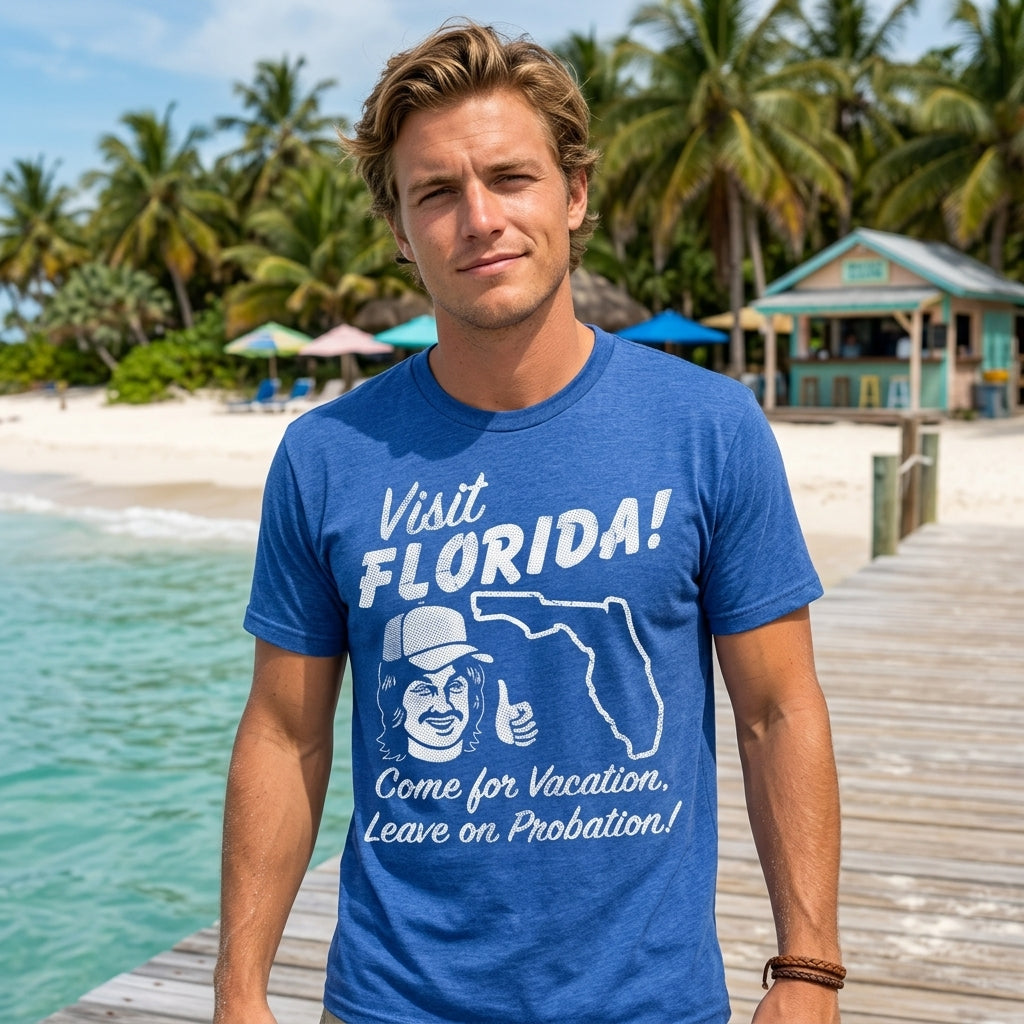 Visit Florida Men's T Shirt product image 2
