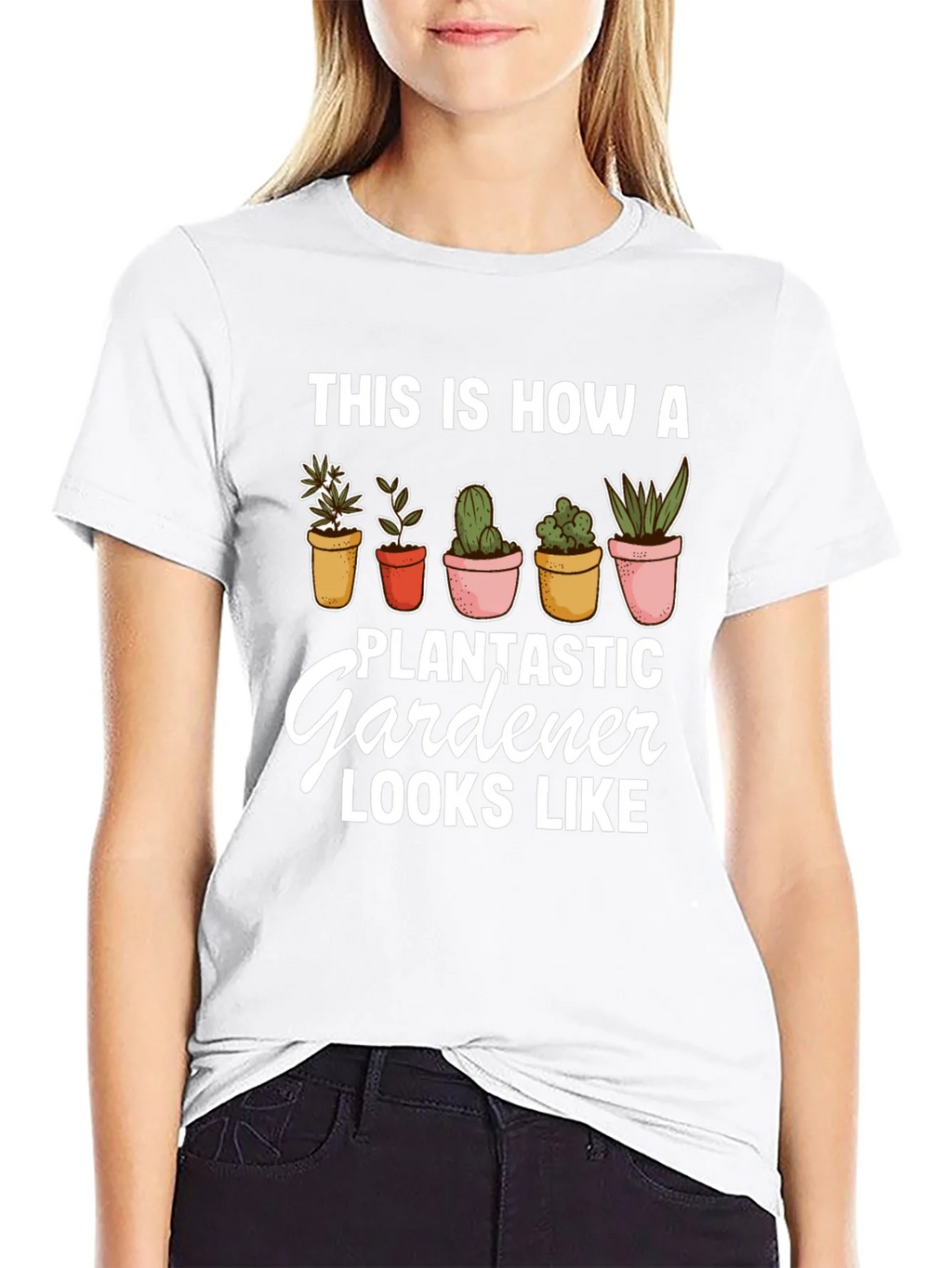 Plantastic Gardener T-Shirt - Black Graphic Tee product image 8