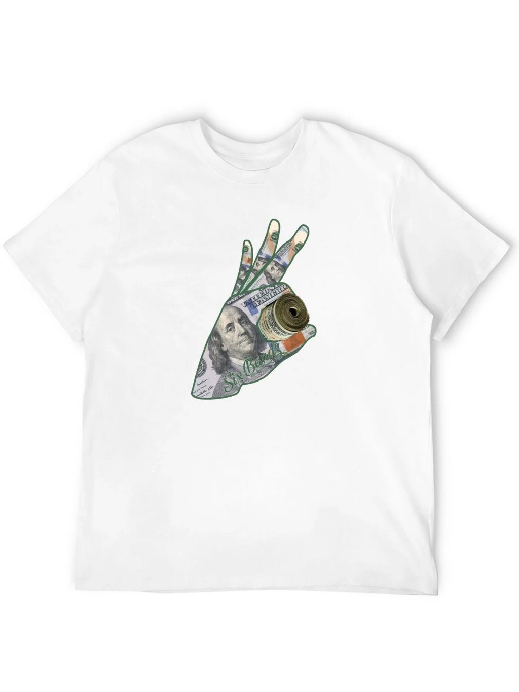 Money Hand Graphic T-Shirt - Black product image 10