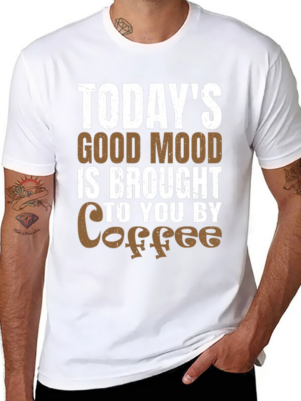 Todays Good Mood Coffee T-Shirt - Unisex product image 7