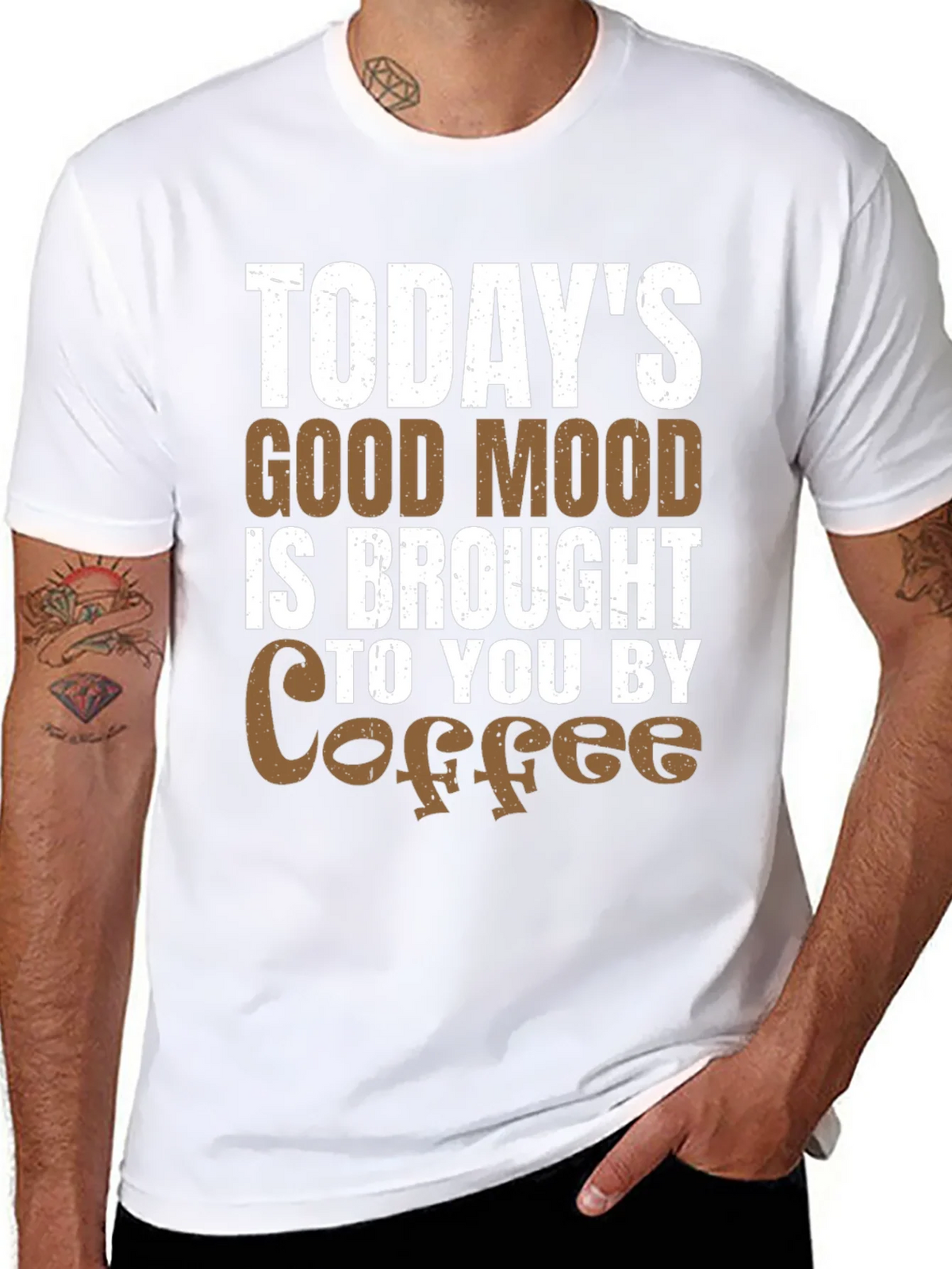 Todays Good Mood Coffee T-Shirt - Unisex product image 7