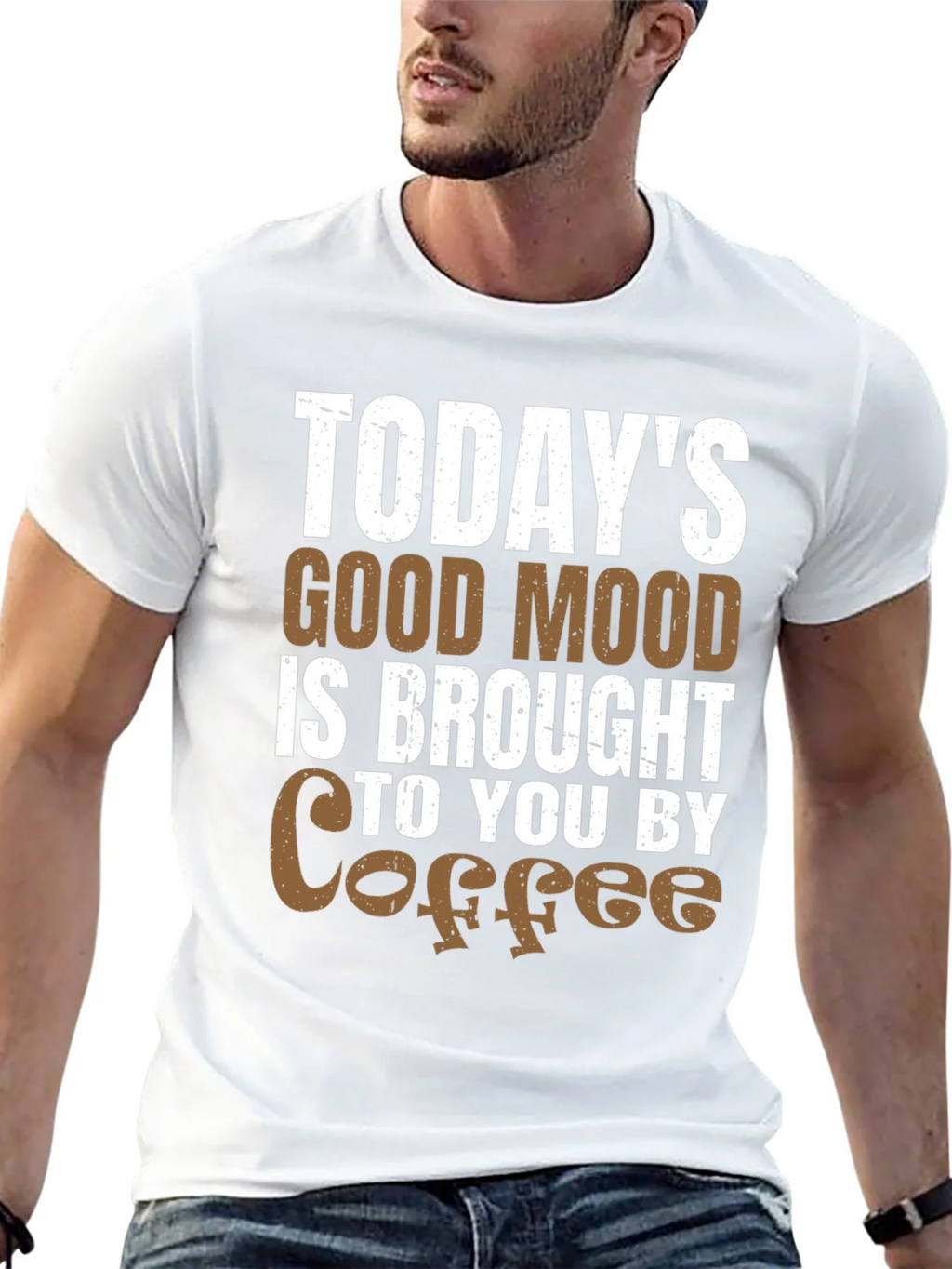 Todays Good Mood Coffee T-Shirt - Unisex product image 12